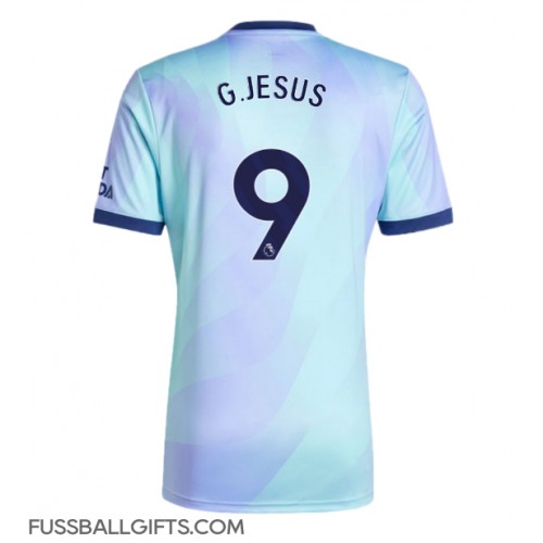 Arsenal Gabriel Jesus #9 Fußballbekleidung 3rd trikot 2024-25 Kurzarm